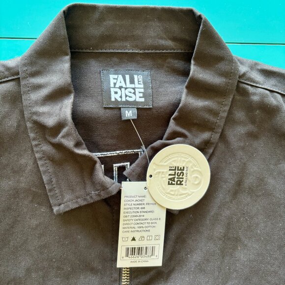 Costume Black “Little Saigon” Coach Jacket by Fall and Rise Size M - Picture 3 of 12